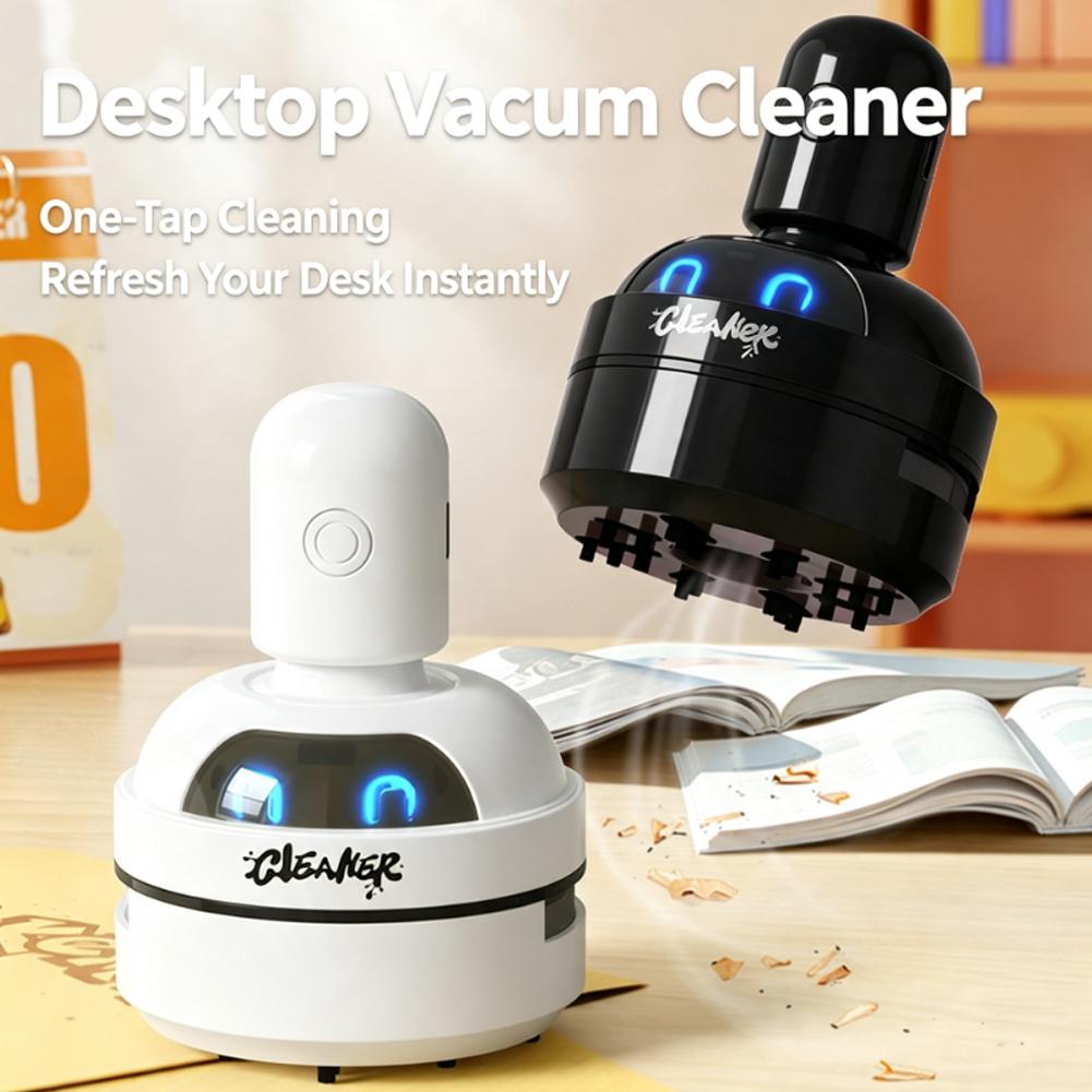 Mini Desktop Vacuum Cleaner For Eraser Dust - Mini aspirapolvere portatile da scrivania, senza