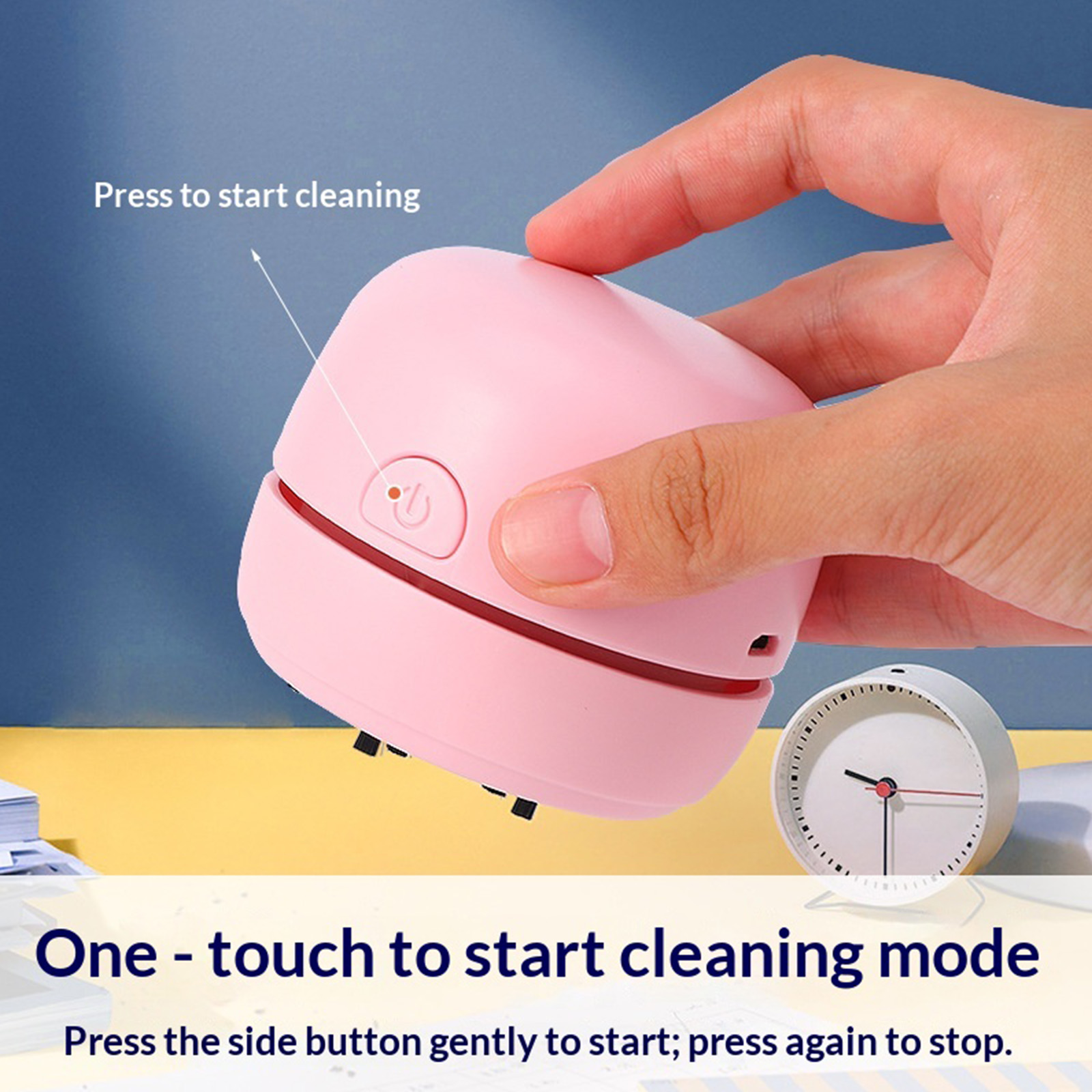 Mini aspirapolvere portatile s - Mini Desktop Vacuum Cleaner For Eraser Dust recensione e prezzo