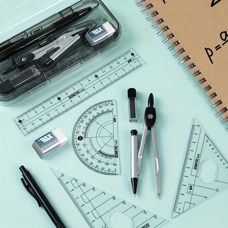 Set bussola e righello, kit ma - Math Geometry Set With Compass recensione e prezzo