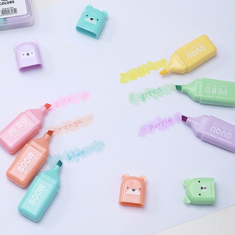 Set di 4/6/12 Evidenziatori a  - Pastel Highlighter Set Double Ended recensione e prezzo
