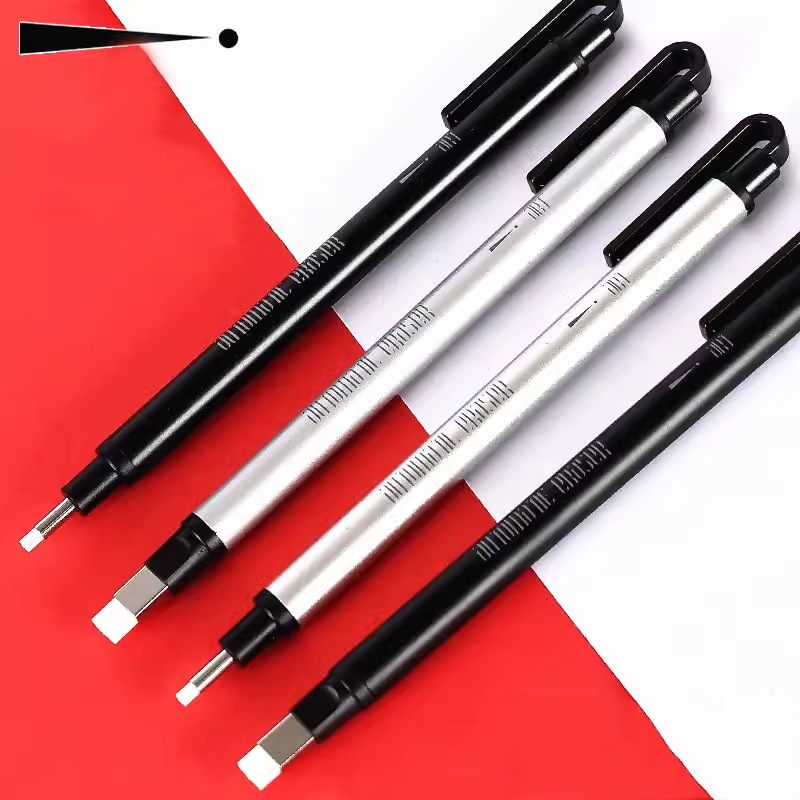 Gomma meccanica con clic retra - Retractable Eraser Pen Click recensione e prezzo