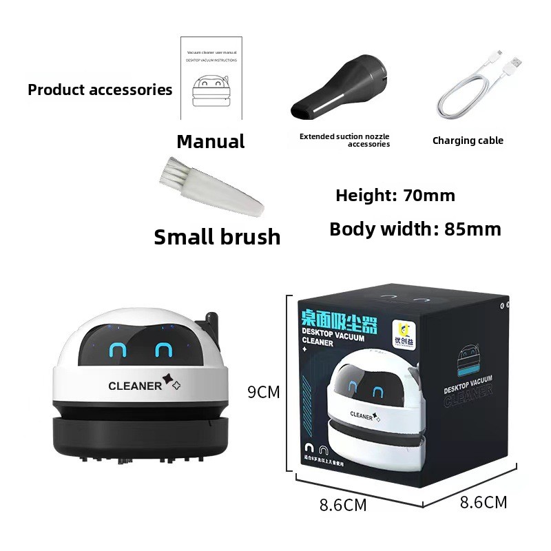 Mini aspirapolvere da scrivani - Mini Desktop Vacuum Cleaner For Eraser Dust recensione e prezzo